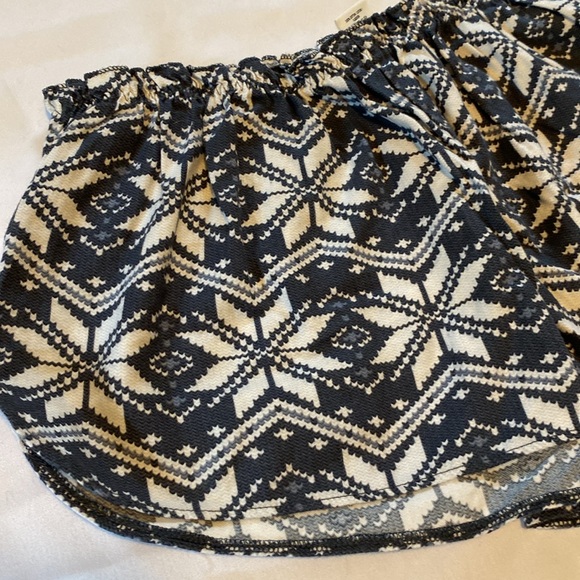 🎀 5/$20 🎀 Victoria secret PINK snowflake pj shorts size medium - Picture 6 of 12